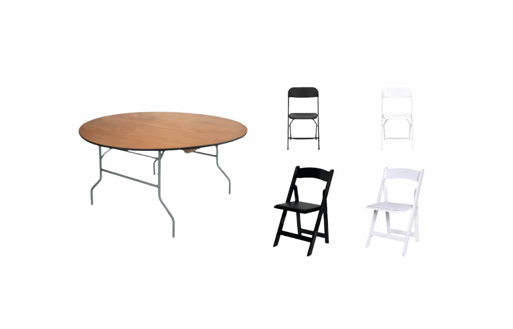 Tables & Chairs - Event Rentals