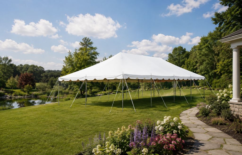 Self-Install Canopy Tent Rentals
