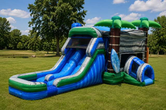 Bounce House with Slide Rentals
